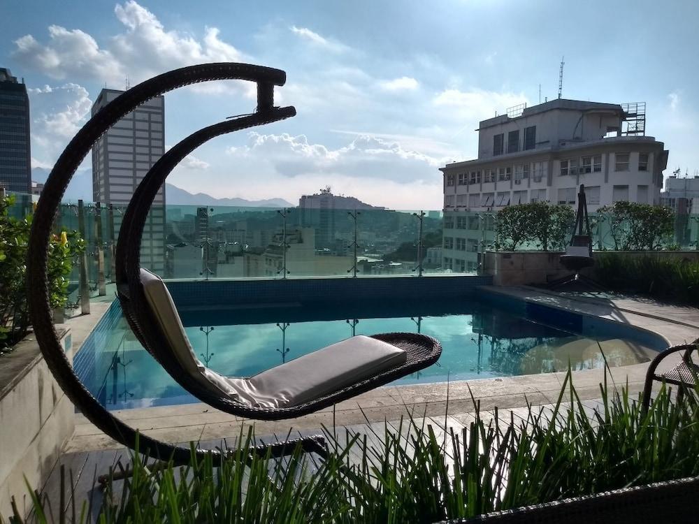 Hotel Atlantico Tower Rio de Janeiro Exteriör bild "The view from the rooftop pool of the hotel is amazing."